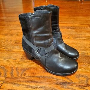 Merrell heeled waterproof boots
